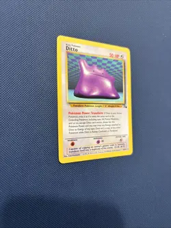 Pokemon TCG Ditto 18/62 Fossil Unlimited Non-Holo Card - Image 3