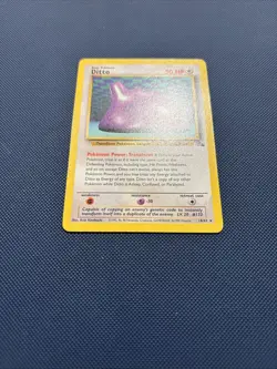 Pokemon TCG Ditto 18/62 Fossil Unlimited Non-Holo Card - Image 4