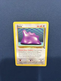 Pokemon TCG Ditto 18/62 Fossil Unlimited Non-Holo Card - Image 5