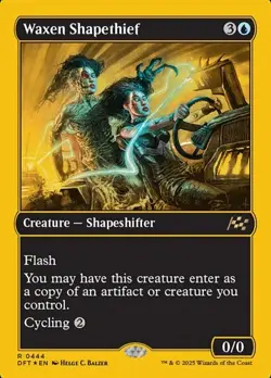Waxen Shapethief - First-Place Foil DFT NM MTG - Image 1