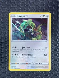 Rayquaza SWSH029 SWSH: Sword & Shield Promo Cards Holo Near Mint - Image 1