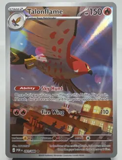 Pokemon TCG Talonflame 091/088 Me03: Perfect Order Illustration Rare Holo Card - Image 1