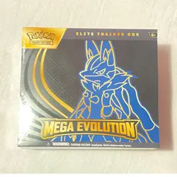 Pokemon Mega Evolution Elite Trainer Box (ETB) Promo - English 40 Cards 2025 - Image 1