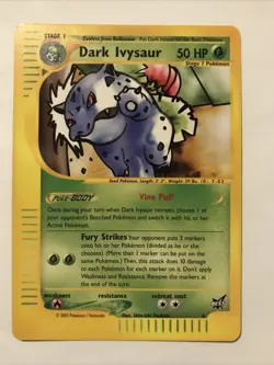 Dark Ivysaur Best Promo 6 - Near Mint - Pokemon Trading Card Game - Image 1