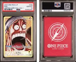 2025 ONE PIECE JAPANESE LIMITED CARD COLLECTION VOL.1 #098 ENEL BANDAI PSA10 - Image 3