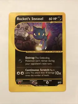Pokemon TCG Best of Promos Rocket’s Sneasel # 5 Promo Card - Image 1