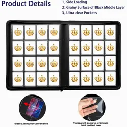 Top Loader Binder 16 Pocket | Trading Card Album 640 Cards Toploader NEW 35pt - Image 5