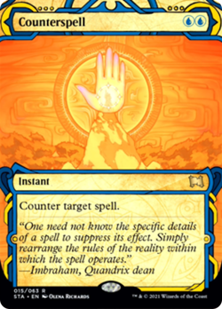 Counterspell - X4 - Strixhaven: Mystical Archives - R15/63 - 4RCards - Image 1