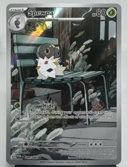 Pokemon TCG Spewpa 089/088 Me03: Perfect Order Illustration Rare Holo Card - Image 1