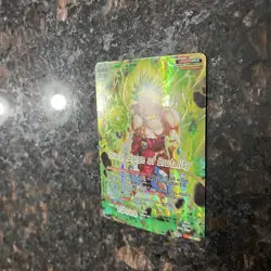 Broly Surge of Brutality GOLD STAMP Foil Dragon Ball Super Card Game | NM - Image 5