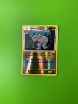 Machoke 41/100 Stormfront Reverse Holo Pokemon Card LP+ - Image 1