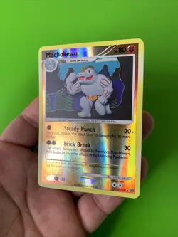 Machoke 41/100 Stormfront Reverse Holo Pokemon Card LP+ - Image 3