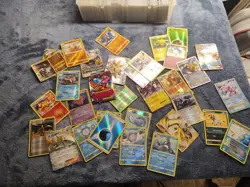 Pokemon Large Lot Of Loose Cards Some Damage Read - Image 2