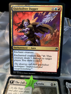Quicksilver Dagger [Masters 25] Magic MTG - Image 1