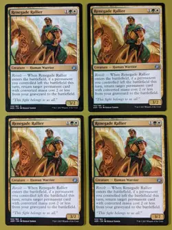 Renegade Rallier x4 Aether Revolt 4x Playset Magic the Gathering MTG - Image 1