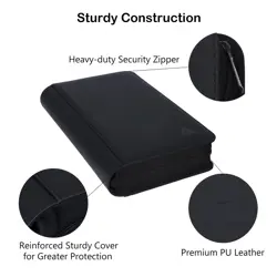 PSA-Sized Slab Binder Graded Card Binder Fit 40 PSA Slabs Includes 40 Psa-Sized - Image 5