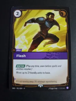 Flash 011/024 Promo Riftbound Play Promotional Cards - Image 1