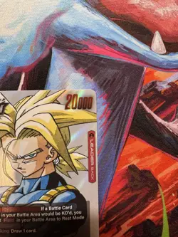 Bandai Dragon Ball Super Card Game Trunks: Future Awaken Leader sb02-001 Foil - Image 3