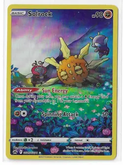 Solrock GG15/GG70 Crown Zenith Galarian Gallery Pokemon TCG Card NM - Image 1