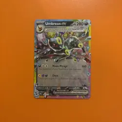 Pokemon TCG Umbreon EX 060/131 Prismatic Evolutions Card Near Mint Condition - Image 1