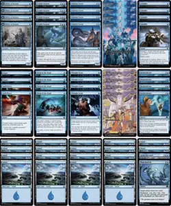 PAUPER Mono Blue Terror - NM - 60 Card Deck - S Tier - Meta Updates! - Image 1