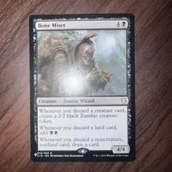 MTG Magic Bone Miser Commander 2019 C19 Regular NM - Image 1