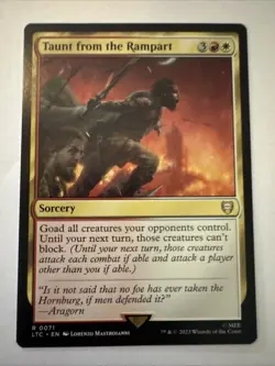 Taunt from the Rampart Commander: the Lord of the Rings: Tales of... - Image 1