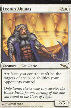 Mirrodin #8 Leonin Abunas - Image 1