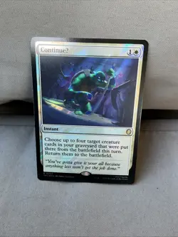 MTG ContinueU NM Surge Foil TMNT Rare 0007 Unplayed - Image 3