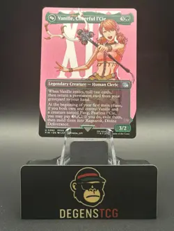 Vanille, Cheerful l'Cie 0392 (Borderless) Final Fantasy Regular non foil mtg - Image 1