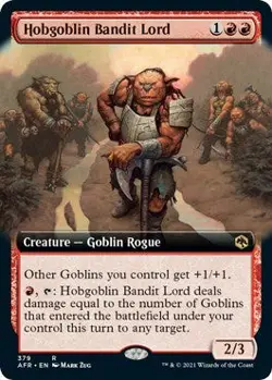 MTG Hobgoblin Bandit Lord (Extended Art) - 379 / English / Near Mint - Image 1