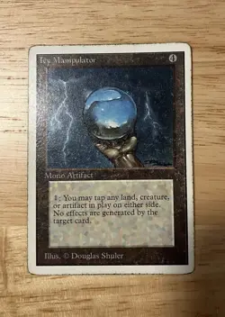 MTG Magic: The Gathering Icy Manipulator Unlimited HP ungraded no reserve - Image 1