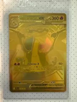 Pokemon TCG Phantasmal Flames Gold Charizard X EX 130/94 - Image 3