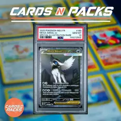 Carte Pokemon Mega-Absol ex 180/132 Holo Mega-Evolution PSA 10 GEM MINT 🔥 - Image 1