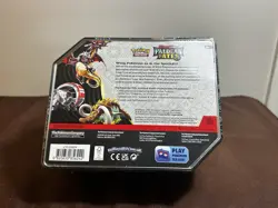 Pokemon Scarlet & Violet Paldean Fates Charizard EX Tin- New/ Sealed - Image 2