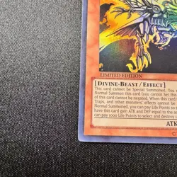Yugioh! The Winged Dragon of Ra Limited Edition Ultra Rare JUMP-EN045 NM - Image 5