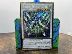 Yugioh | Stardust Charge Warrior PGL3-EN005 Gold Secret Rare 1st Edition - Image 2
