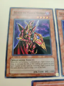 3x Breaker the Magical Warrior SD6-EN009 Common 1st Edition LP/MP - Image 2