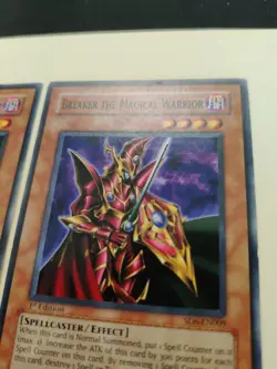 3x Breaker the Magical Warrior SD6-EN009 Common 1st Edition LP/MP - Image 3