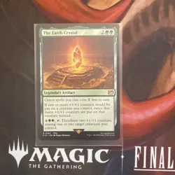 The Earth Crystal - FINAL FANTASY MTG Magic the Gathering Non Foil Regular - Image 1