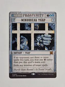 Mindbreak Trap Outlaws of Thunder Junction: Breaking News Regular - Image 1