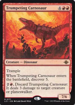 Trumpeting Carnosaur The Lost Caverns of Ixalan Regular - Image 1