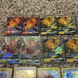 Pokemon Hidden Fates Card Lot With Charizard GX SM211 And Shiny Pokemon Promos - Image 2
