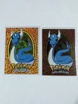 1999 Pokemon TV Animation Edition - Dragonair Both Holo And Non-holo. Card #E11 - Image 3