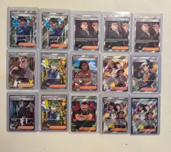 Pokemon Full Art Trainer Card Lot - ALL NM+ - Image 1