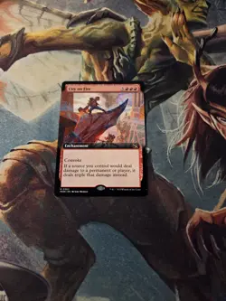 Magic: The Gathering City On Fire Extended Art March of the Machine Mom - Image 1