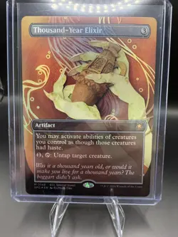 Thousand-Year Elixir (Borderless) 148 NM MTG Special Guests Magic - Image 1