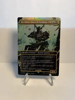 MtG Magic the Gathering Jin Sakai, Ghost of Tsushima NM SLD FOIL - Image 1