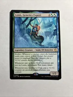 Lonis, Genetics Expert - Ravnica: Clue Edition MTG Plus Bonus Rare!!! - Image 1