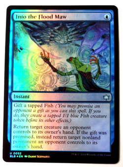 Into the Flood Maw - Bloomburrow (BLB) (FOIL) - EN - U 0052 - Image 1